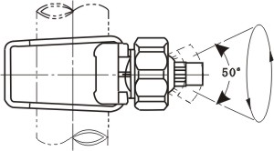 夹扣喷嘴喷水示意图