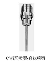 0度液柱流喷嘴示意图