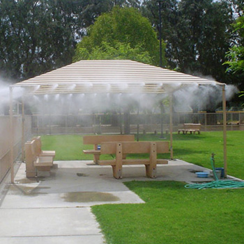 园林景观雾化