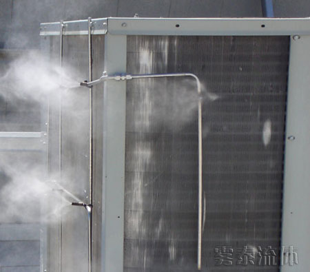 空调外机喷雾降温
